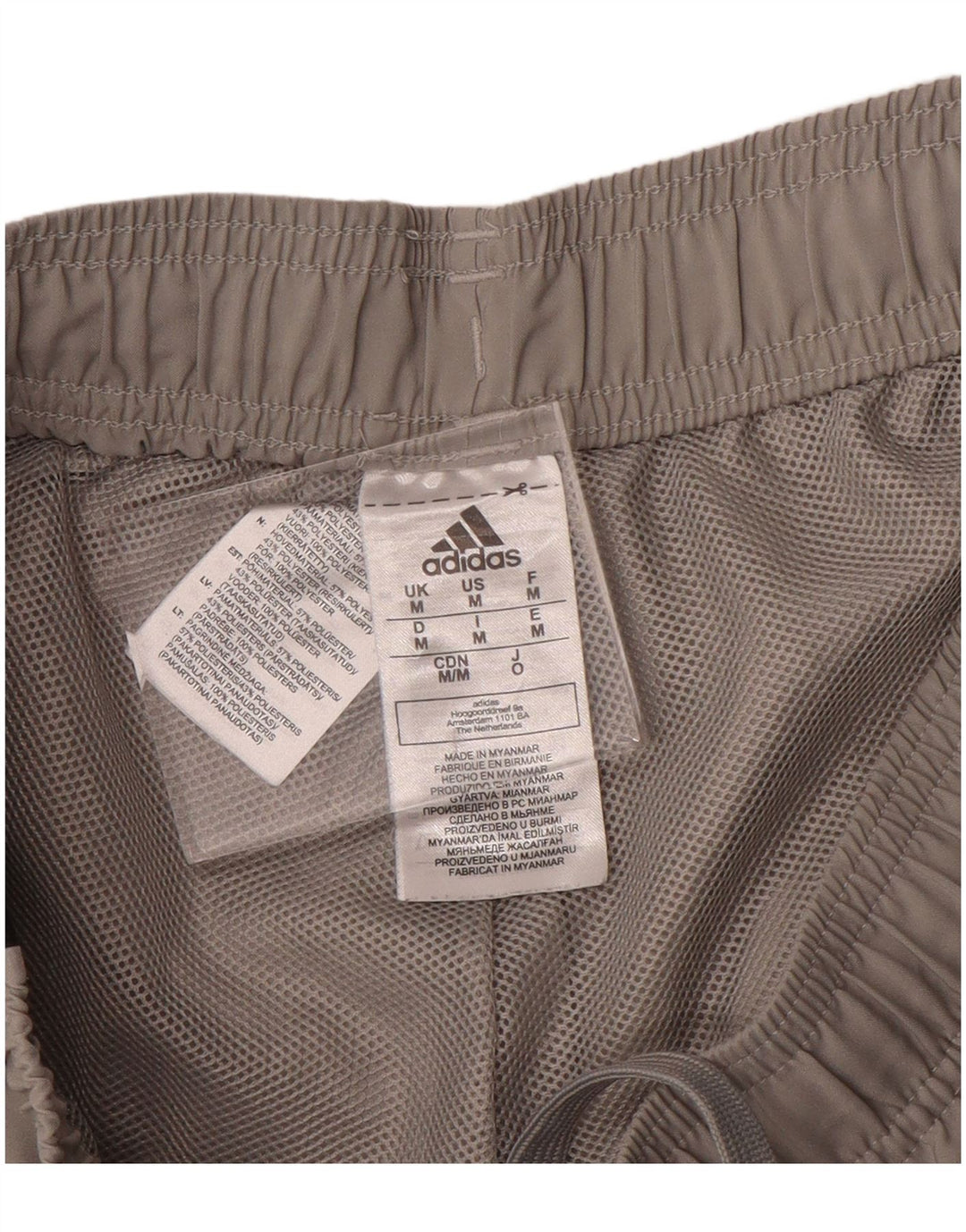 Adidas Sportshorts til mænd mellemgrå polyester