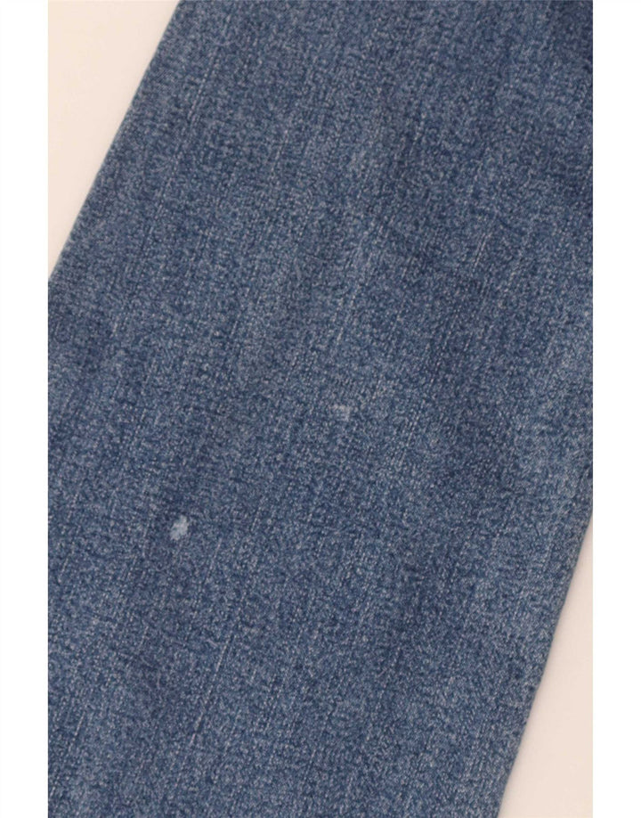 Levi's Dame 518 Super Low Bootcut Jeans Størrelse 3 Small W28 L32 Blå Bomuld