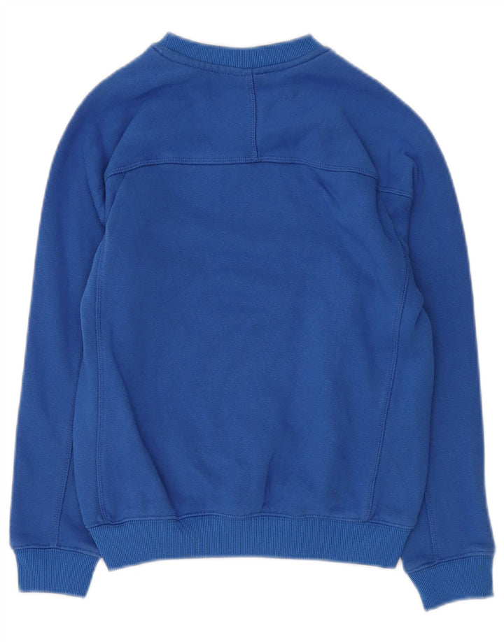 UMBRO Drenge Sweatshirt Jumper 9-10 år Medium Blå Bomuld