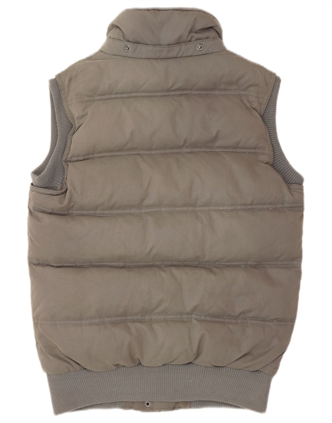 Fat Face Womens Polstret Gilet UK 8 Small Grå Polyester