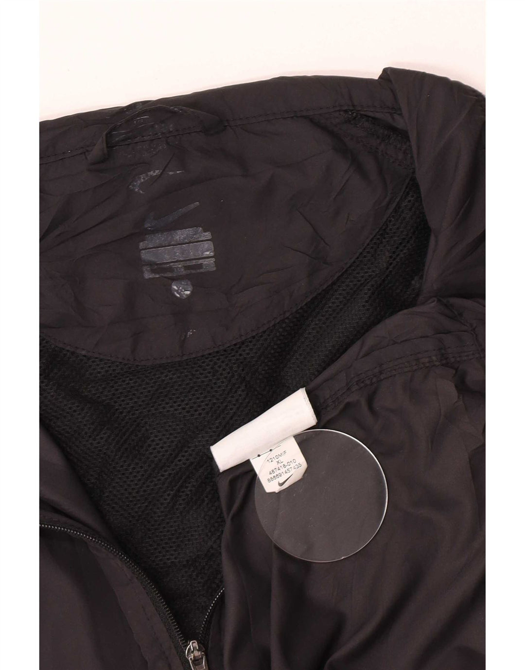 Nike træningsdragt topjakke til mænd XL sort polyester