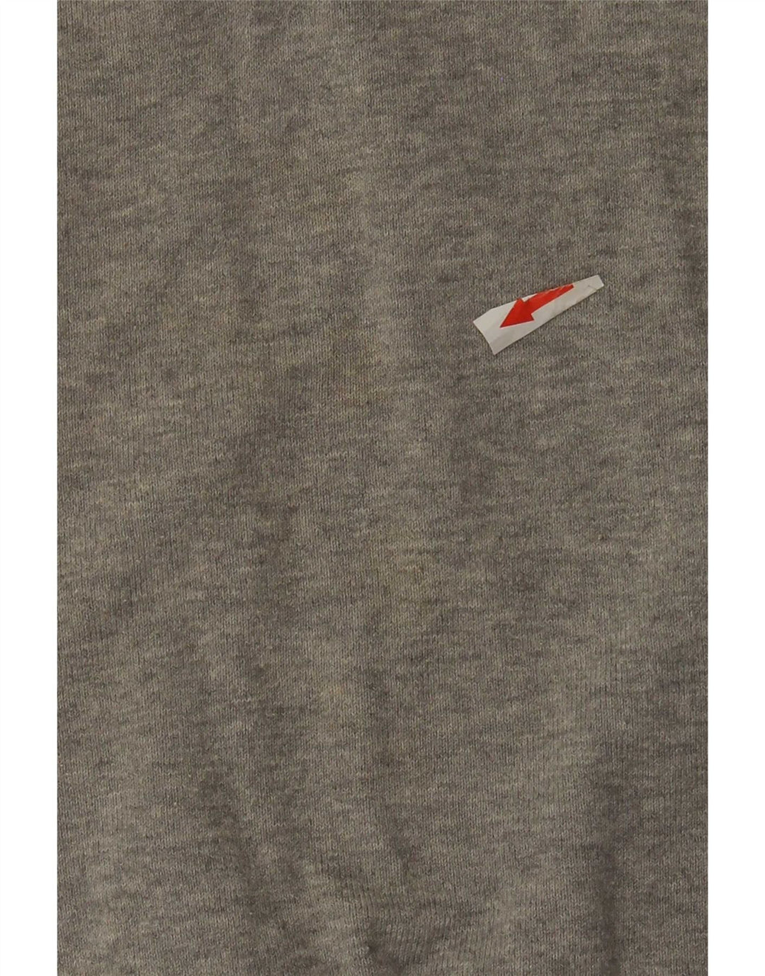 Zara Herre Kortærmet V-hals sweater Stor Grå Flecked