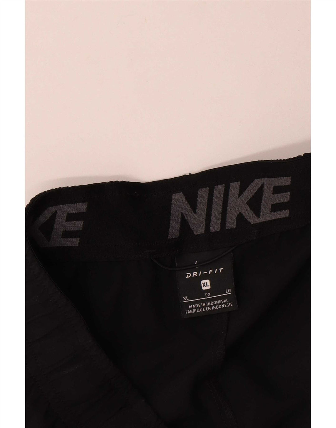 Nike Herre Dri Fit træningsdragt Bukser Joggers XL Sort Polyester