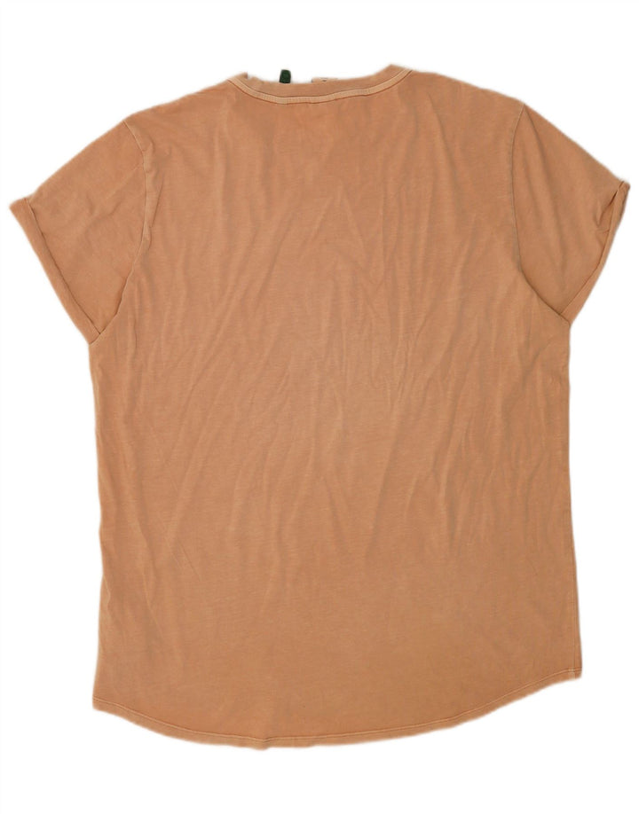 G-Star Herre T-Shirt Top XL Beige Bomuld