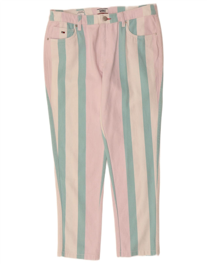 TOMMY HILFIGER Izzy højtaljede cropped jeans til kvinder W30 L28 flerfarvet