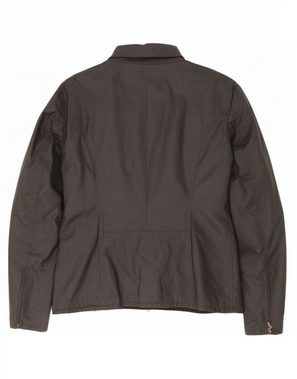 Belstaff Womens Utility Jacket IT 46 Stor marineblå bomuld