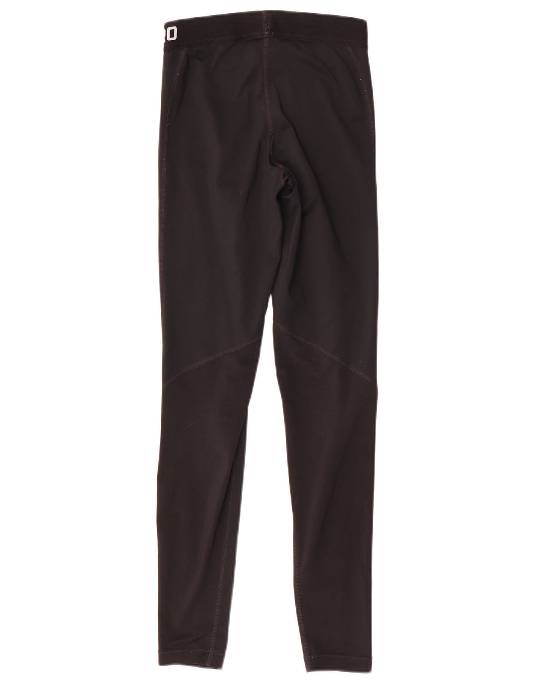 Nike Dame Dri Fit Grafiske Leggings UK 6 XS Sort Polyester