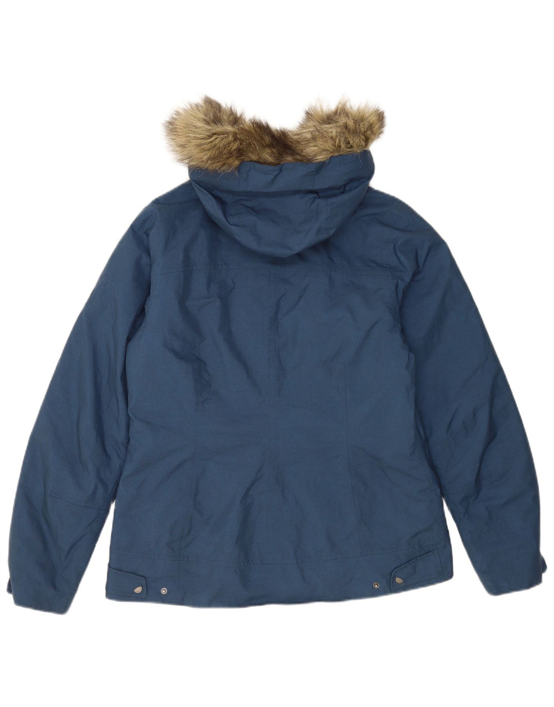 Jack Wills Dame hættejakke vindjakke UK 12/14 Medium Navy Blue