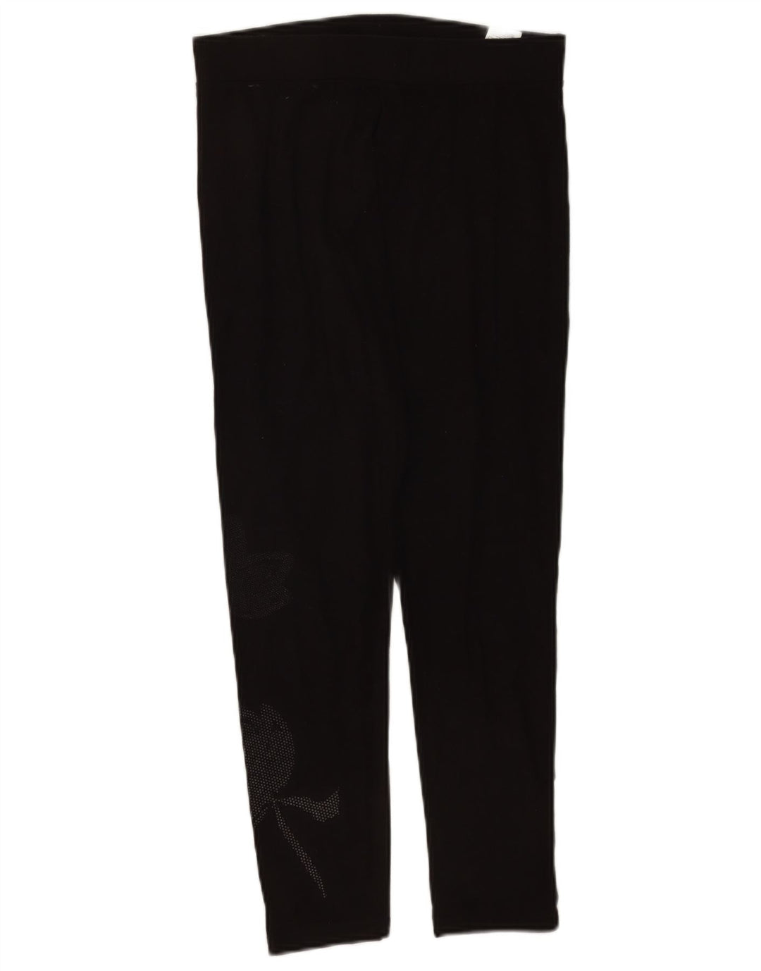 Desigual Kvinders Grafiske Leggings UK 14 Stor sort bomuld