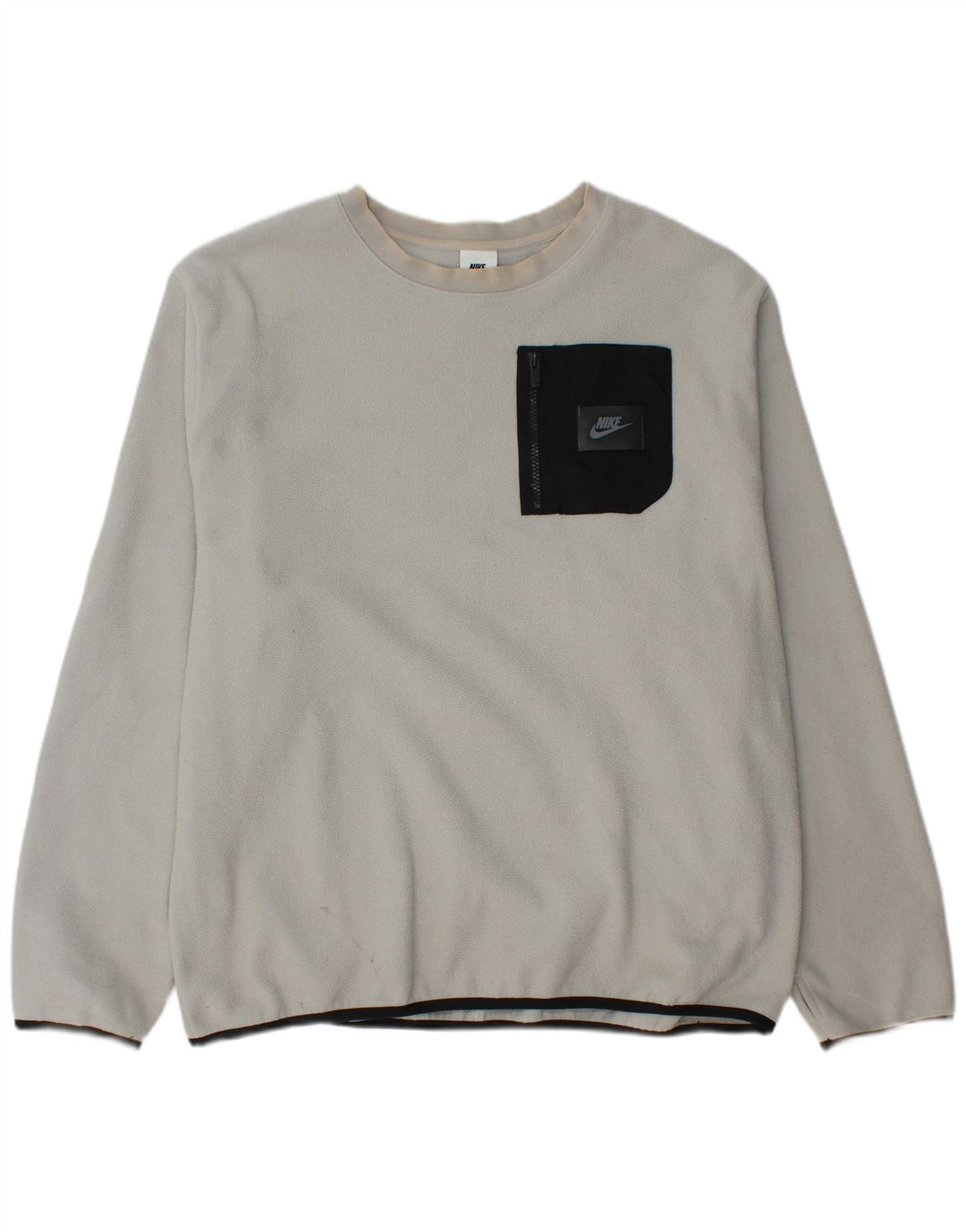 Nike Herre Fleece Jumper XL Grå Polyester