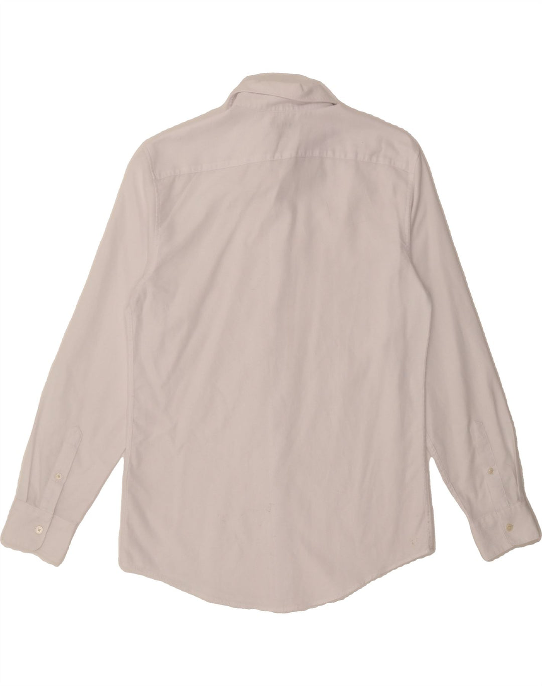 ZARA Mens Slim Fit Shirt Large White Vintage Zara and Second-Hand Zara from Messina Hembry 