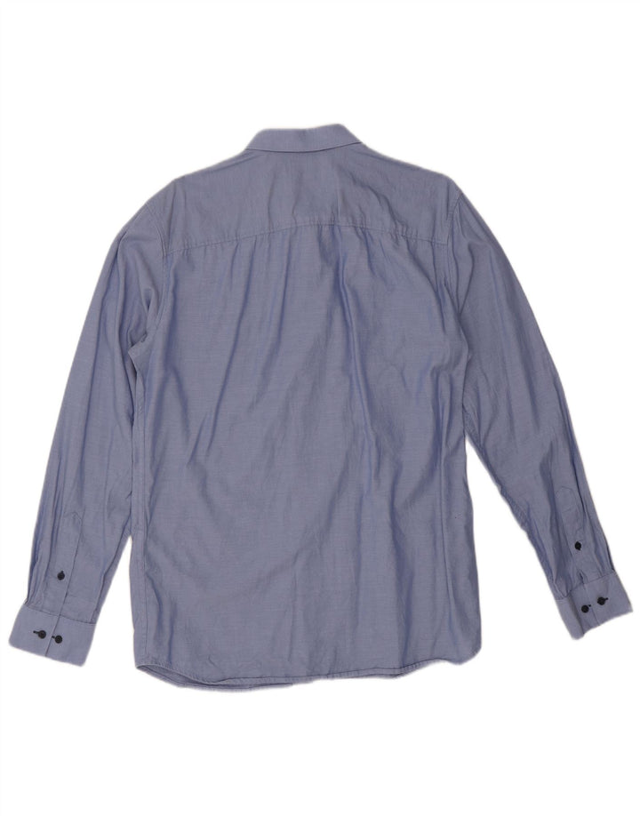 Jack & Jones herreskjorte str. 42 Large Blue Cotton