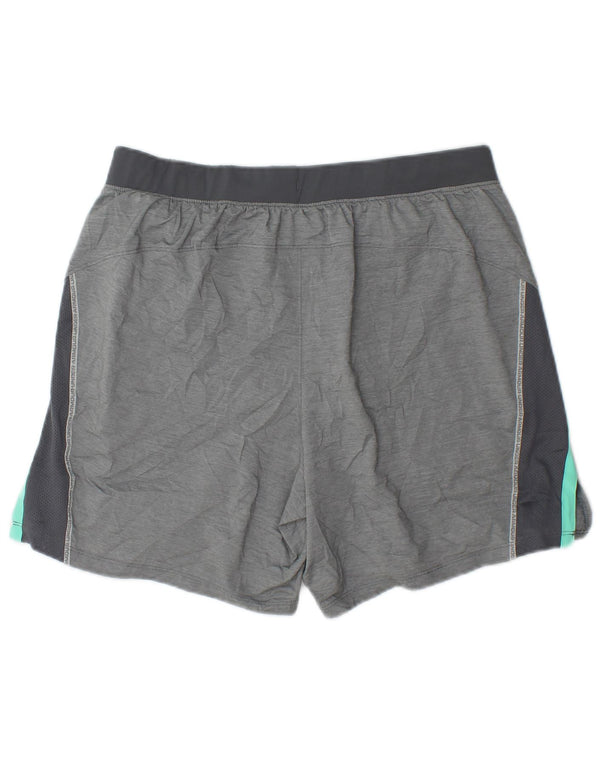Under Armour Sportsshorts til kvinder UK 16 Stor grå farveblok