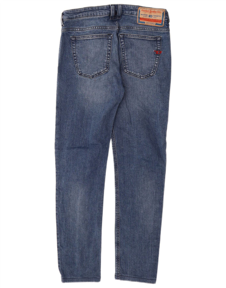 Diesel Dame Slim Jeans W29 L29 Blå Bomuld