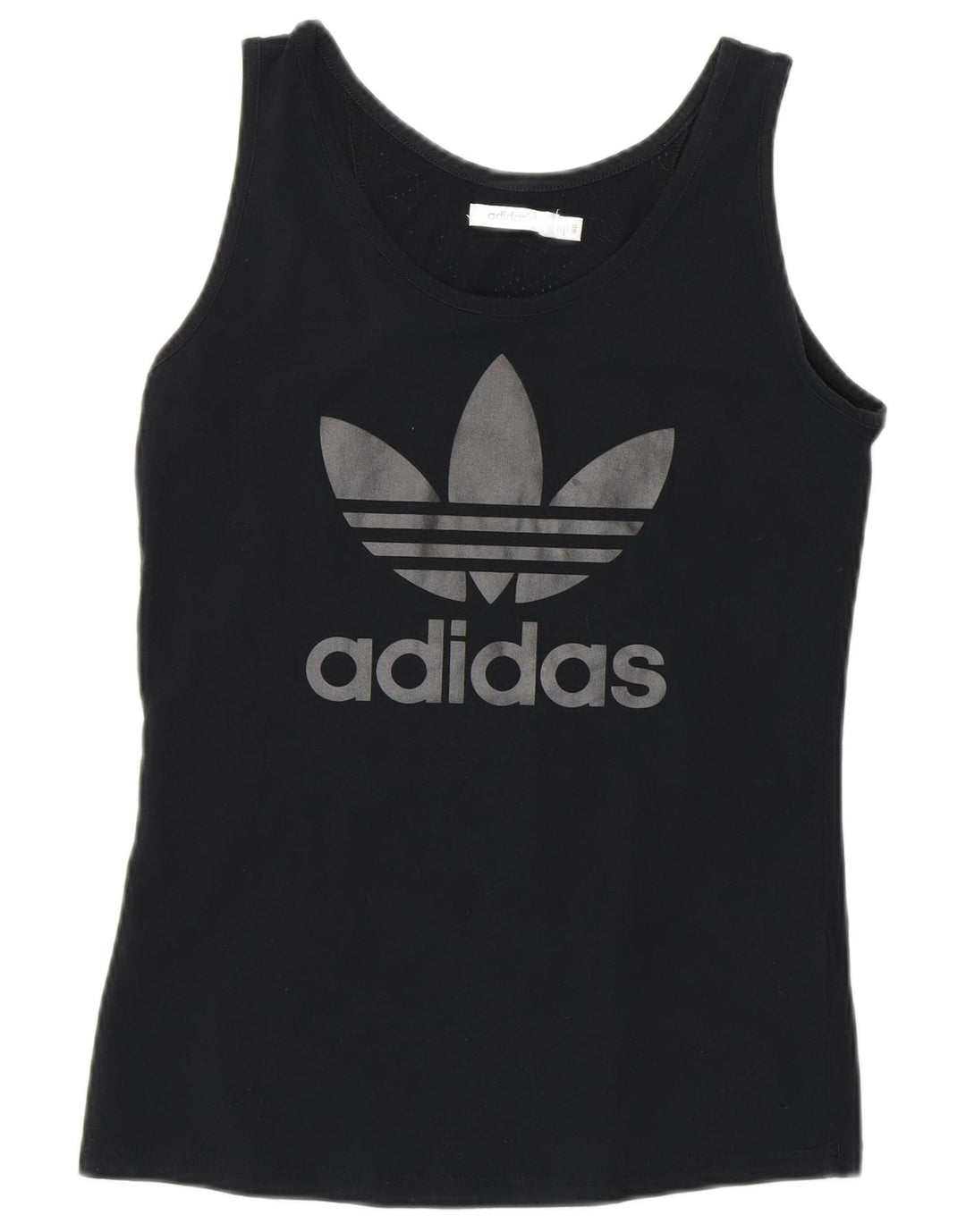 ADIDAS Grafisk T-shirt top til kvinder IT 40 Lille Sort