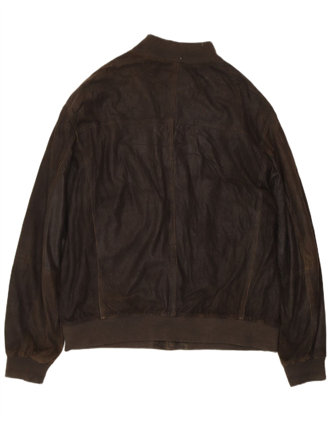 GIMO'S Herre Læderjakke UK 42 XL Brun