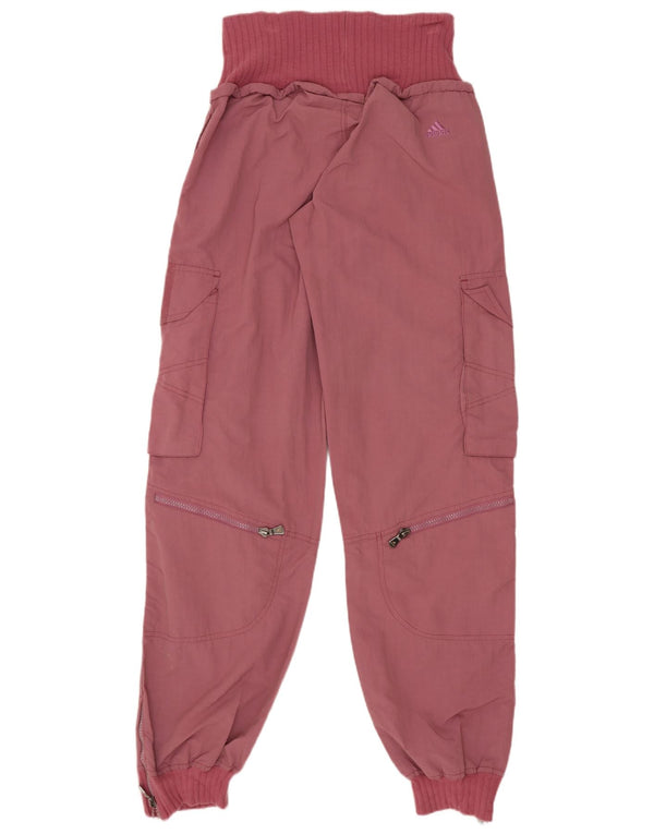 Adidas Joggers Cargo Bukser til kvinder Small W29 L33 Pink Bomuld