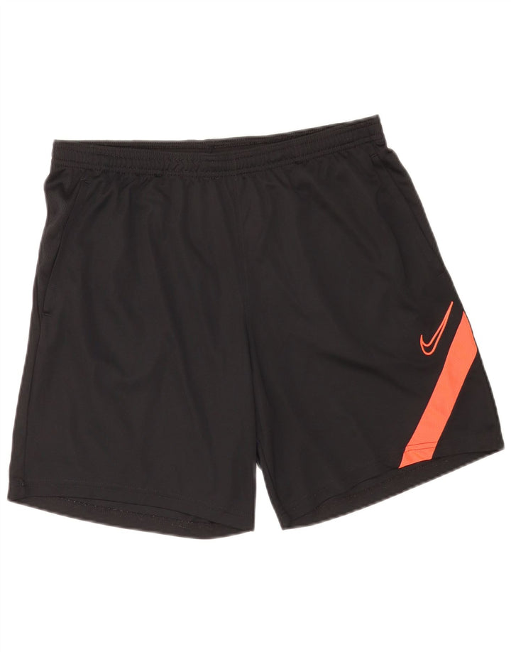 Nike Herre Dri Fit sportsshorts store sorte Colourblock Polyester