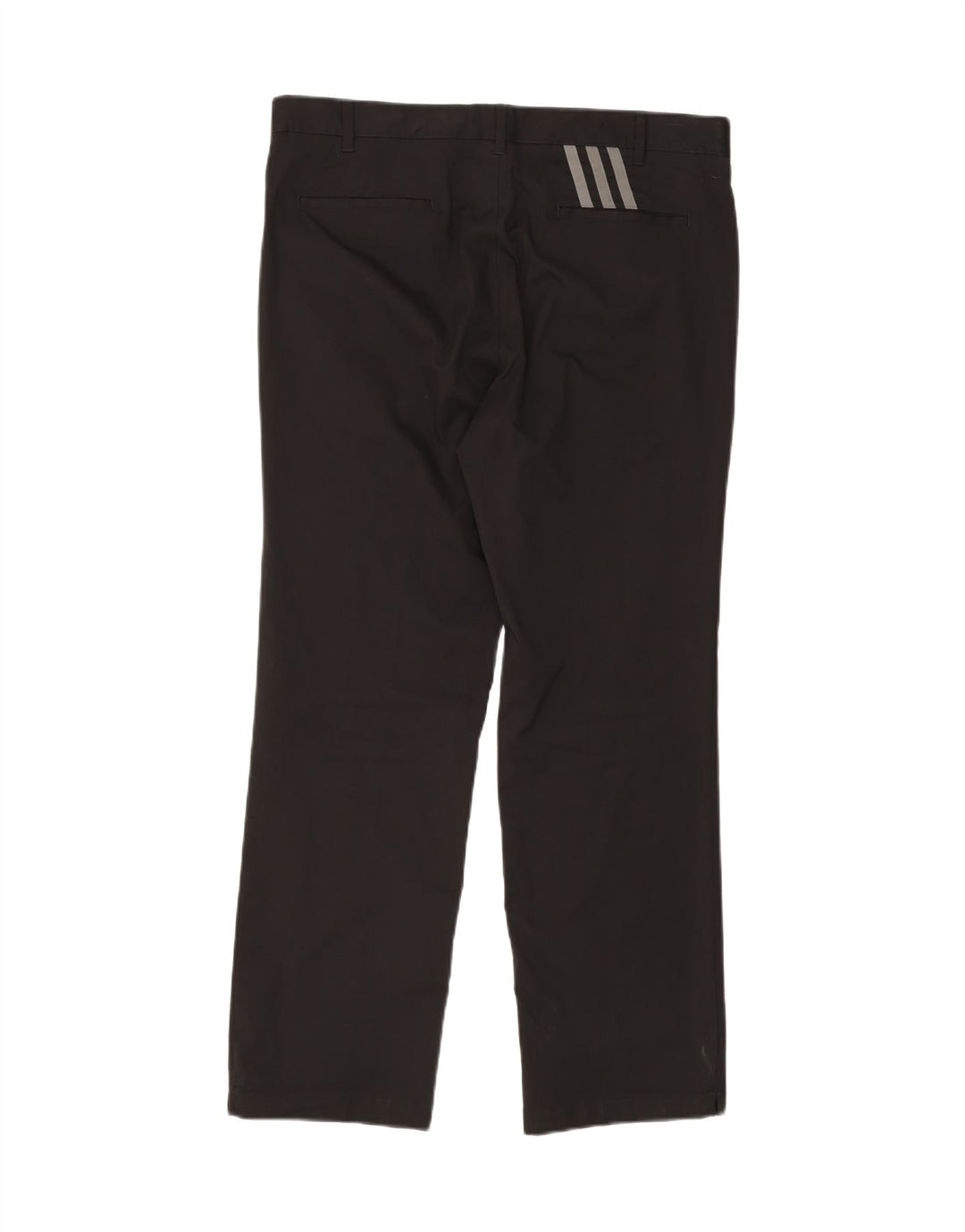 ADIDAS Mens Straight Chino Trousers W38 L30 Black Polyester Vintage Adidas and Second-Hand Adidas from Messina Hembry 