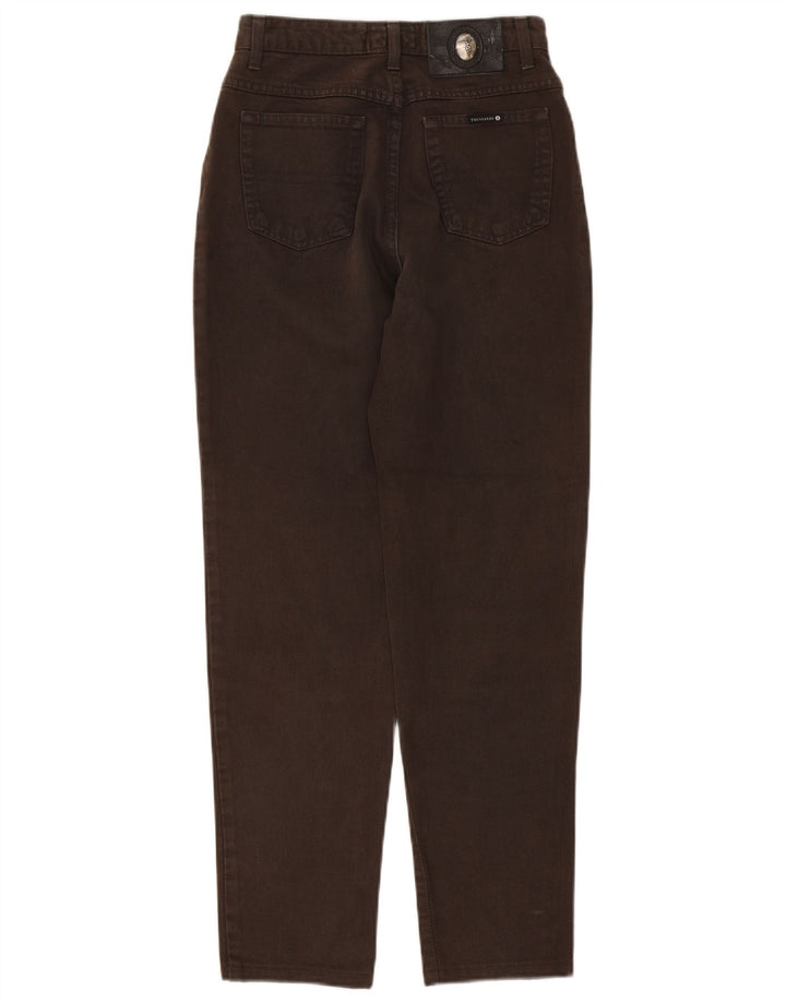 Trussardi koniske jeans til kvinder str. 29 Brun bomuld