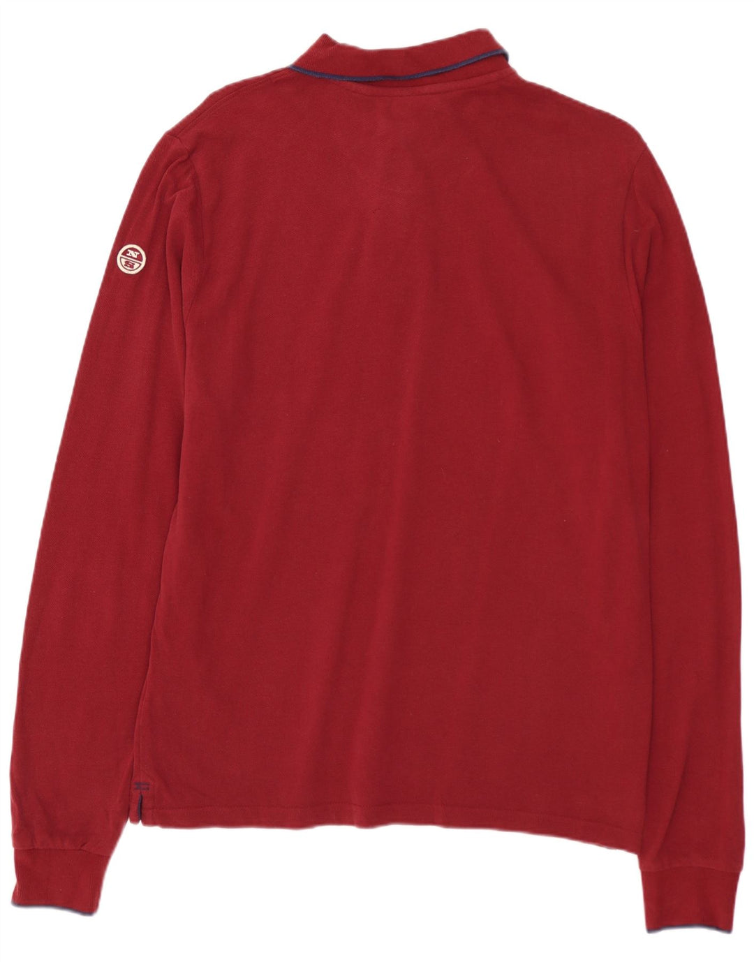 NORTH SAILS Langærmet herre poloshirt Lille rød