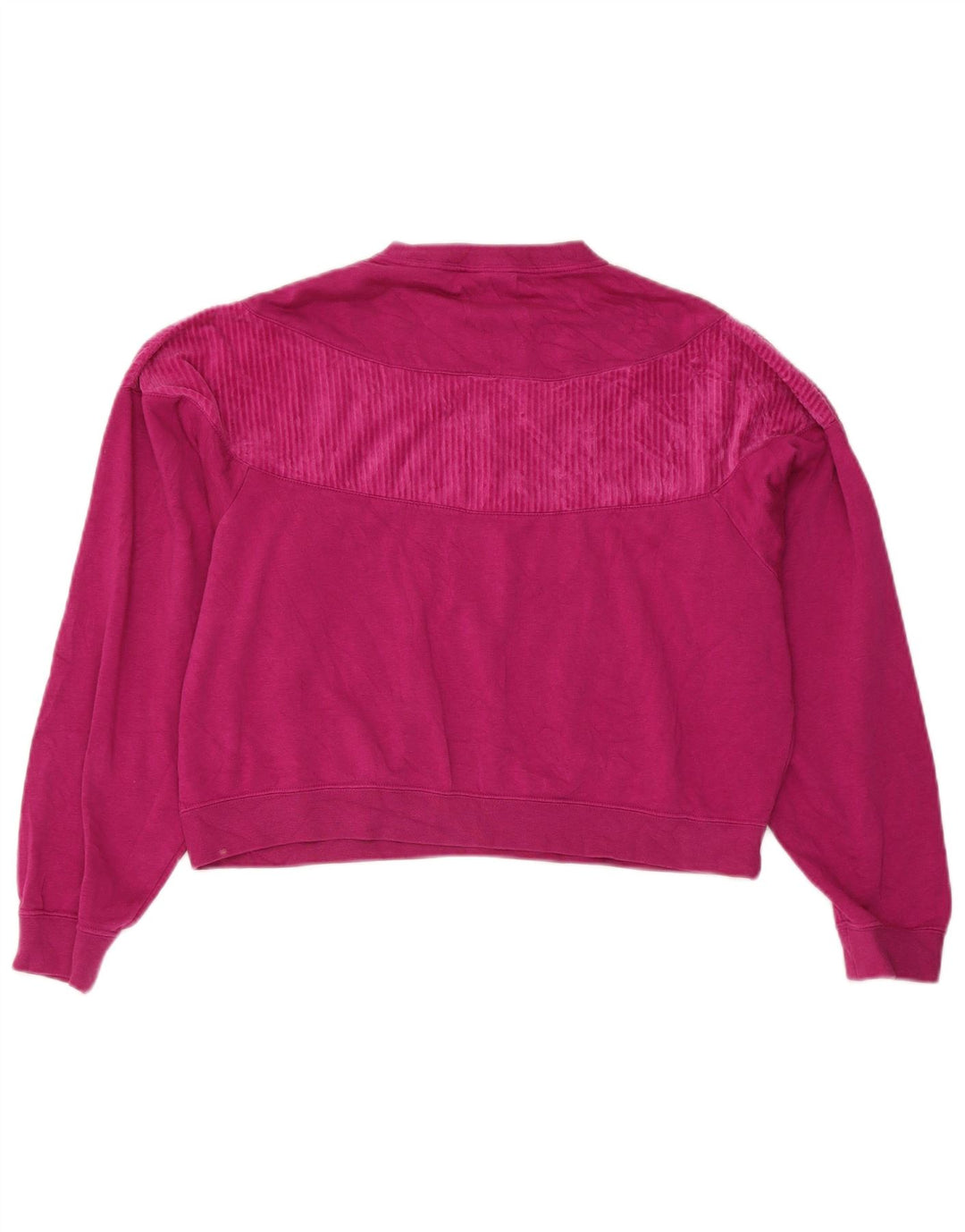 Nike Dame Oversized Sweatshirt Jumper UK 14 Medium Pink