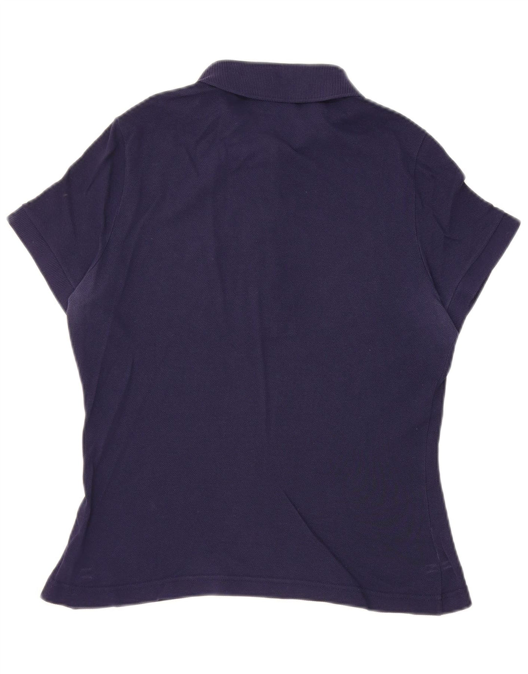 Lacoste Dame Polo Shirt Str. 42 Large Navy Blue