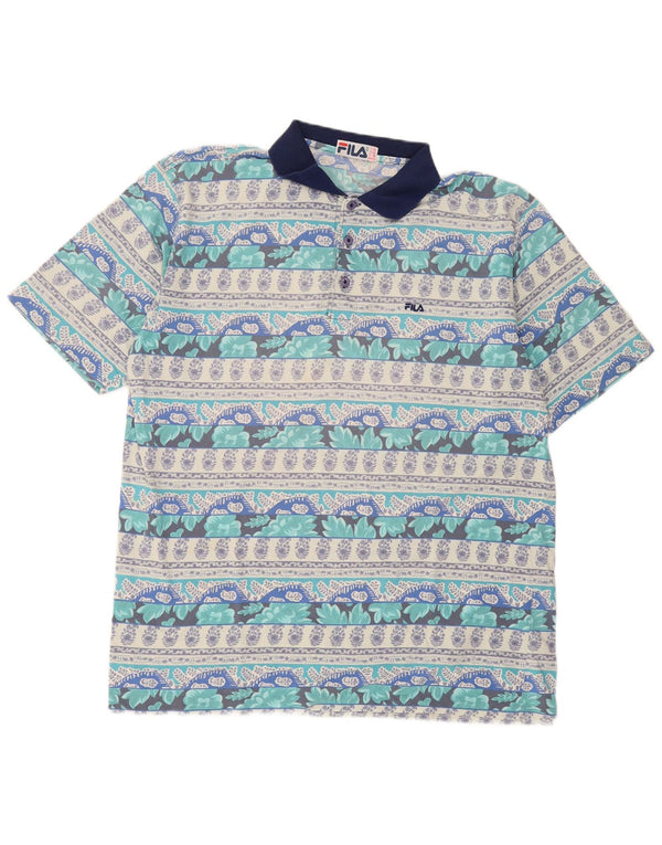 Fila Polo Shirt til mænd IT 56 XL Flerfarvet blomster