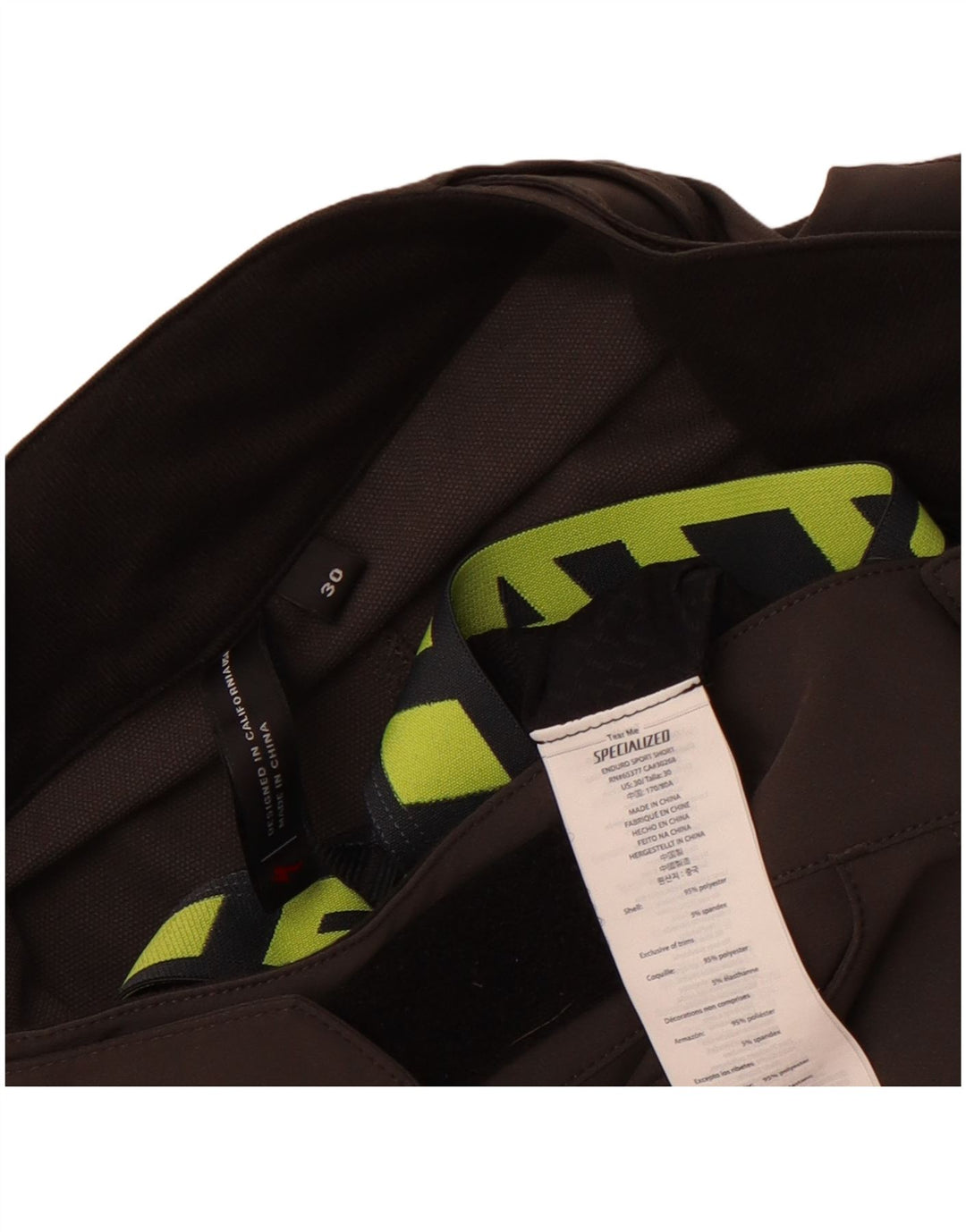 SPECIALISERET Cykel Cargo Shorts til mænd W30 Medium Brun Polyester