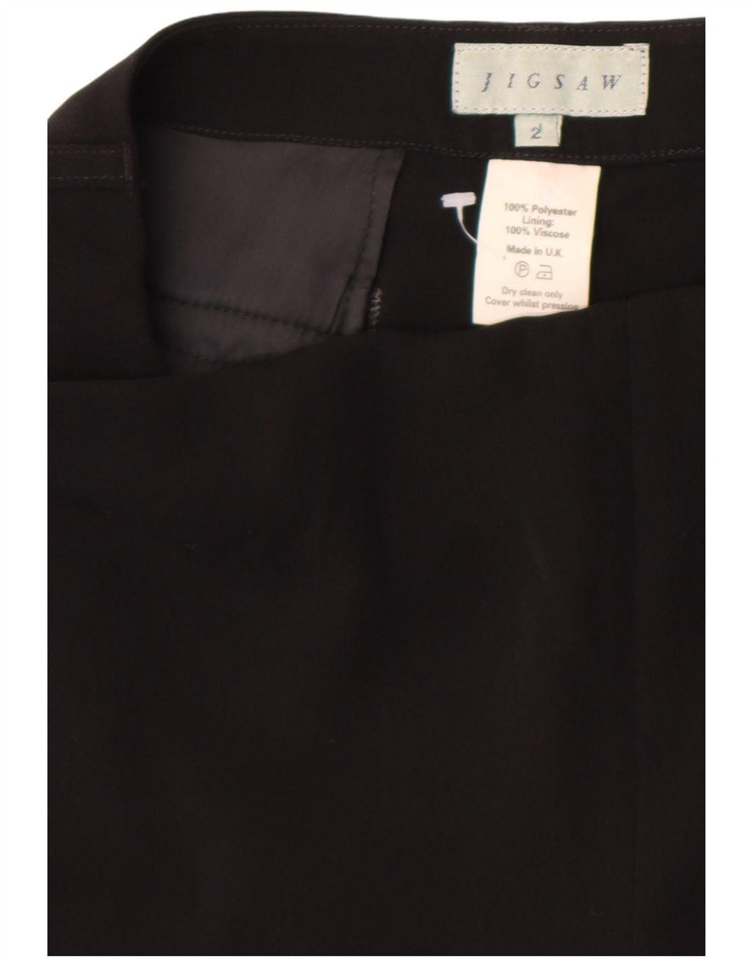 Jigsaw Lige Casual Bukser til kvinder W29 L32 Sort Polyester