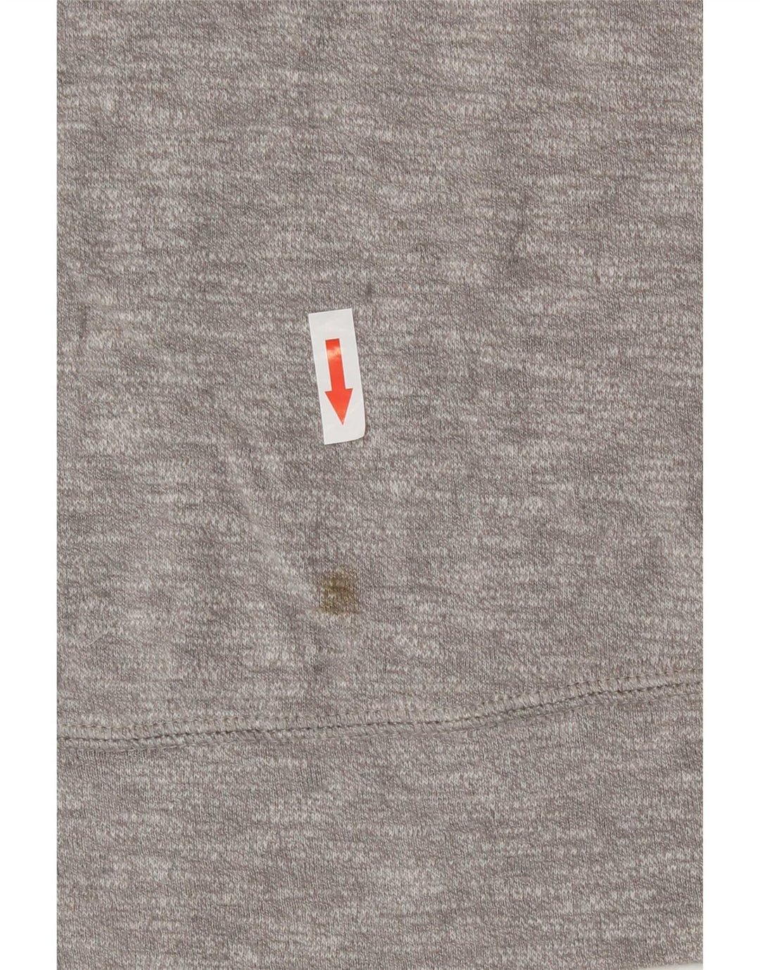 The North Face Dame Sweatshirt Jumper UK 14 Medium Grey Flecked Bomuld