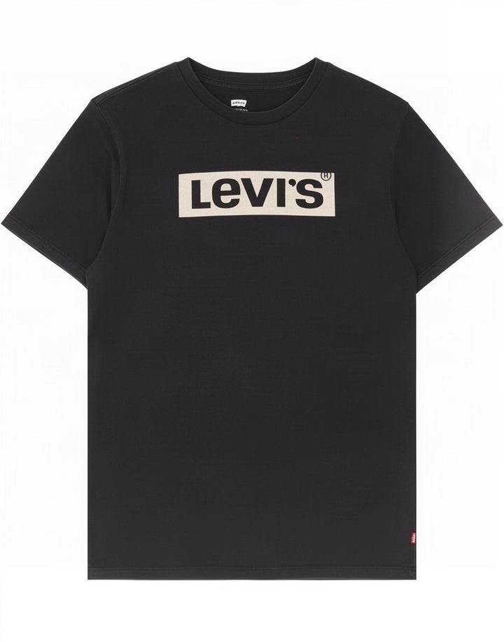Levi's Herre grafisk T-shirt top lille sort bomuld