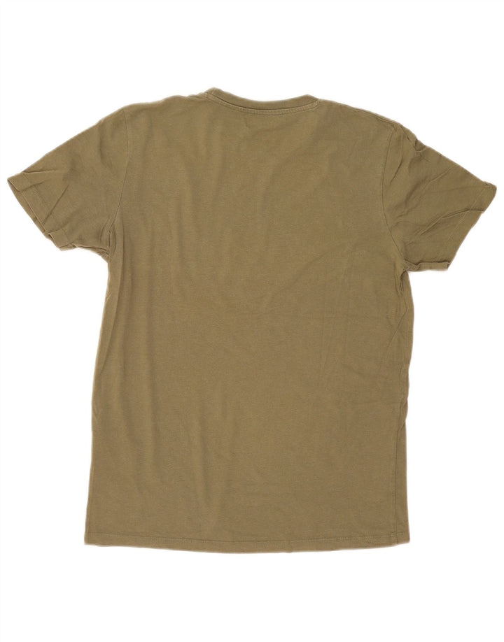 Jack & Jones Herre grafisk T-shirt Top Medium Khaki Bomuld