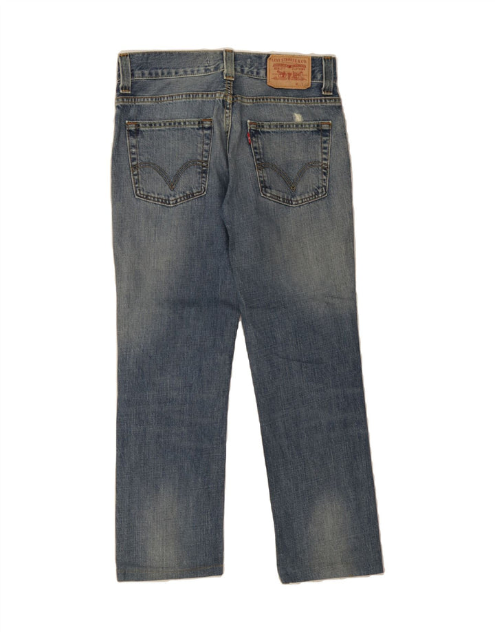 LEVI'S Mens 511 Distressed Slim Jeans W32 L27 Blue Cotton Vintage Levi's and Second-Hand Levi's from Messina Hembry 