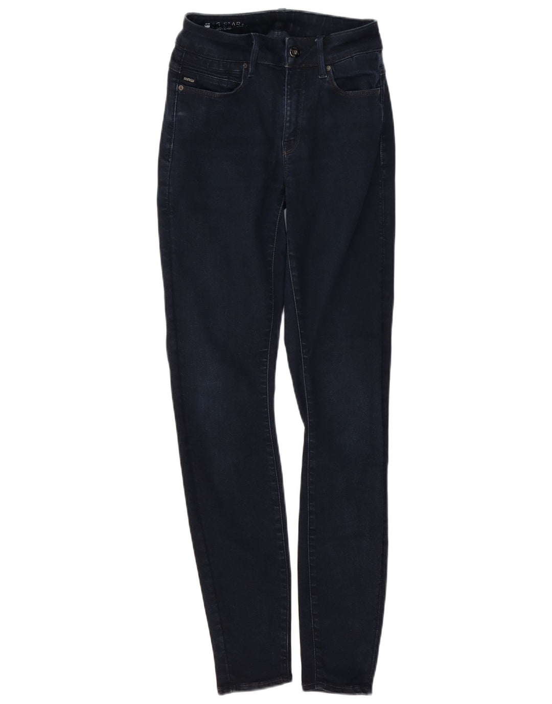 G-STAR Dame Super Skinny Jeans W27 L32 Marineblå Bomuld