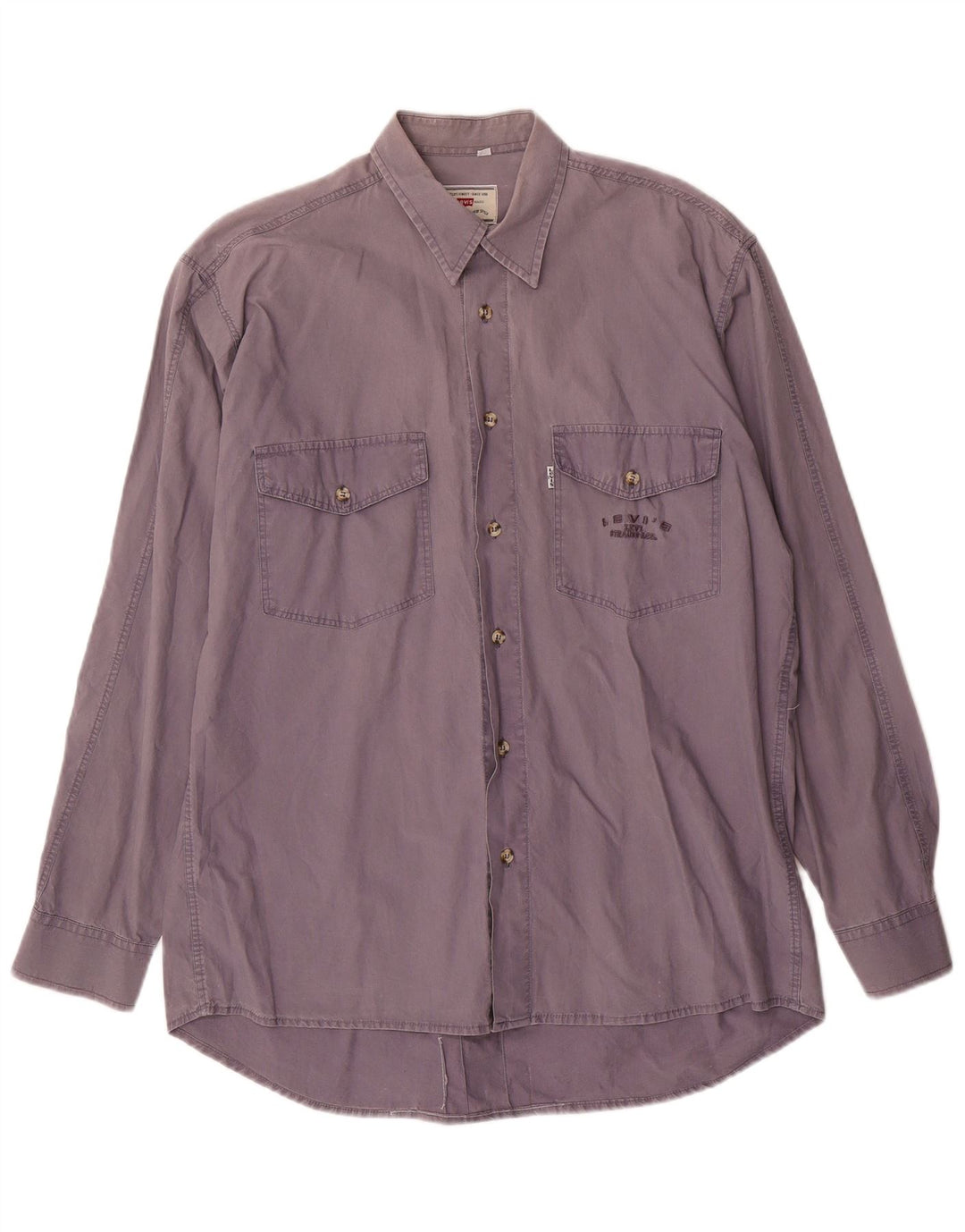 Levi's herreskjorte medium lilla bomuld