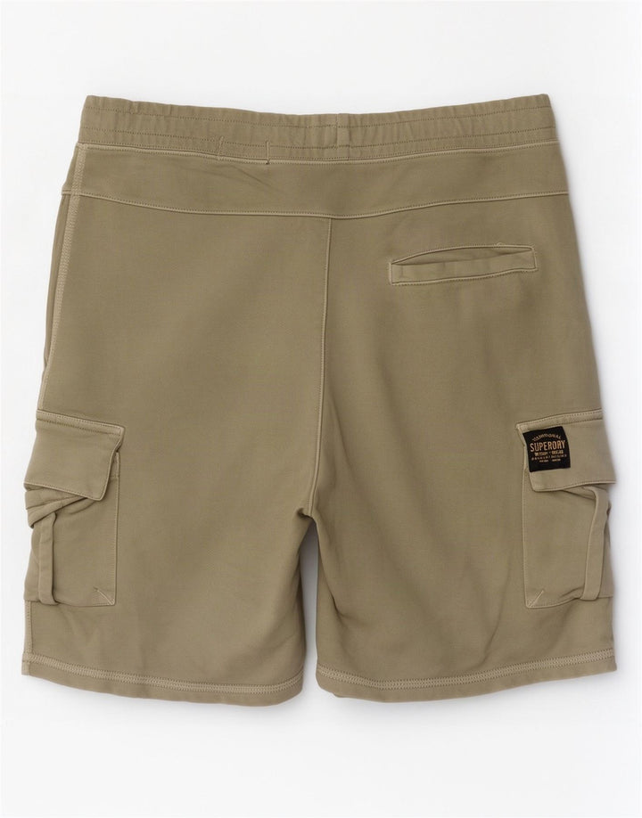 Superdry Herre Cargo Sportshorts Medium Khaki Bomuld