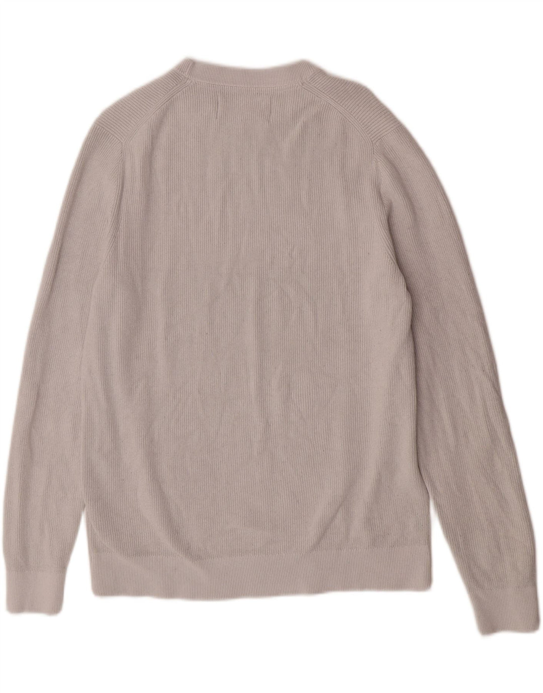 Calvin Klein jeans til mænd med rund hals sweater mellemgrå farveblok