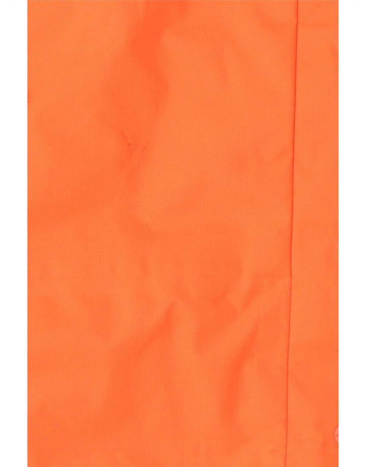 The North Face Dame Dryvent Raincoat UK 16 Large Orange Colourblock