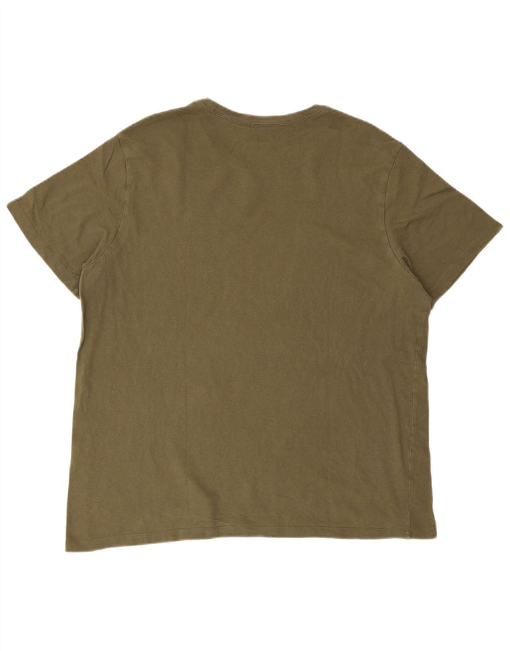 Levi's Herre Standard T-Shirt Top XL Khaki Bomuld