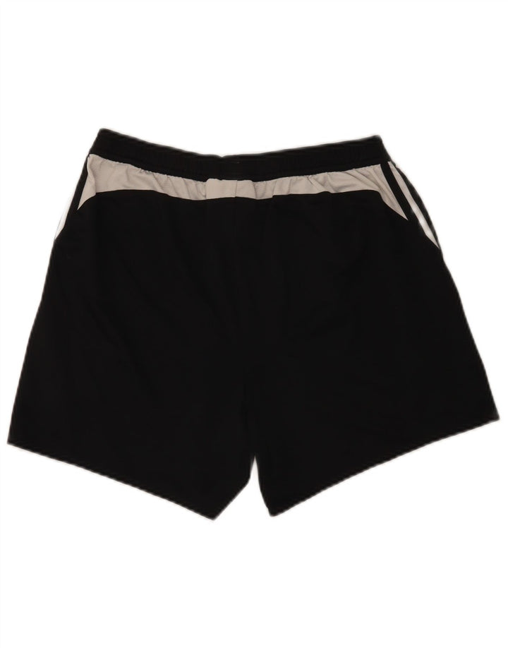 Adidas Herre grafiske sportsshorts Medium W32 Sort Polyester Sports