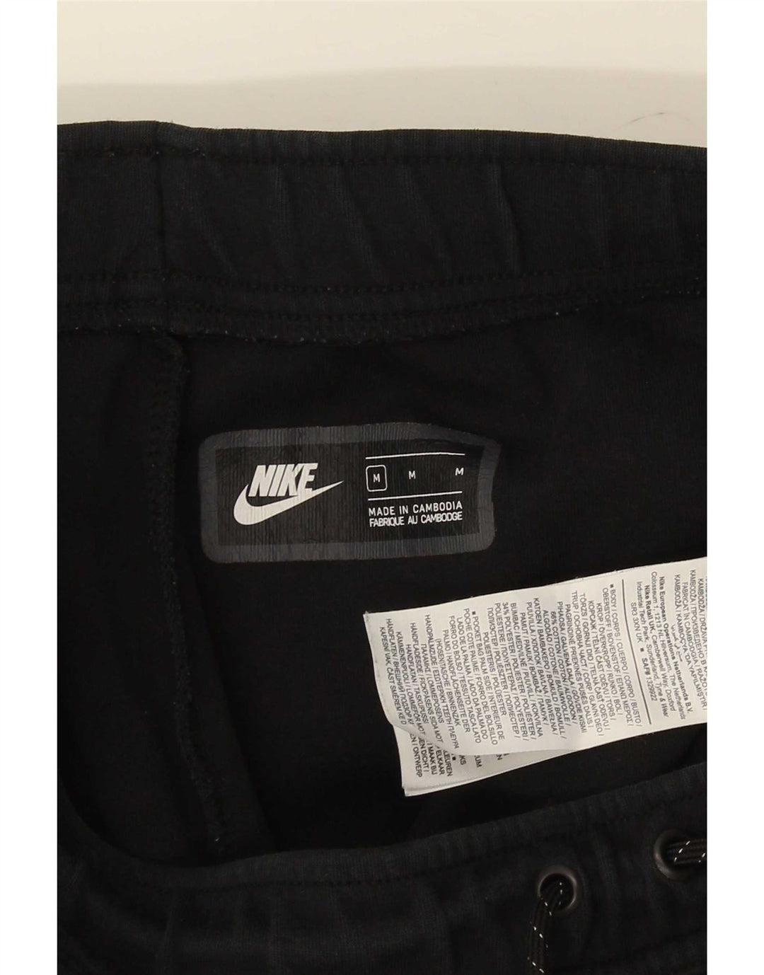 Nike Træningsdragt til mænd Joggers Medium Sort Bomuld