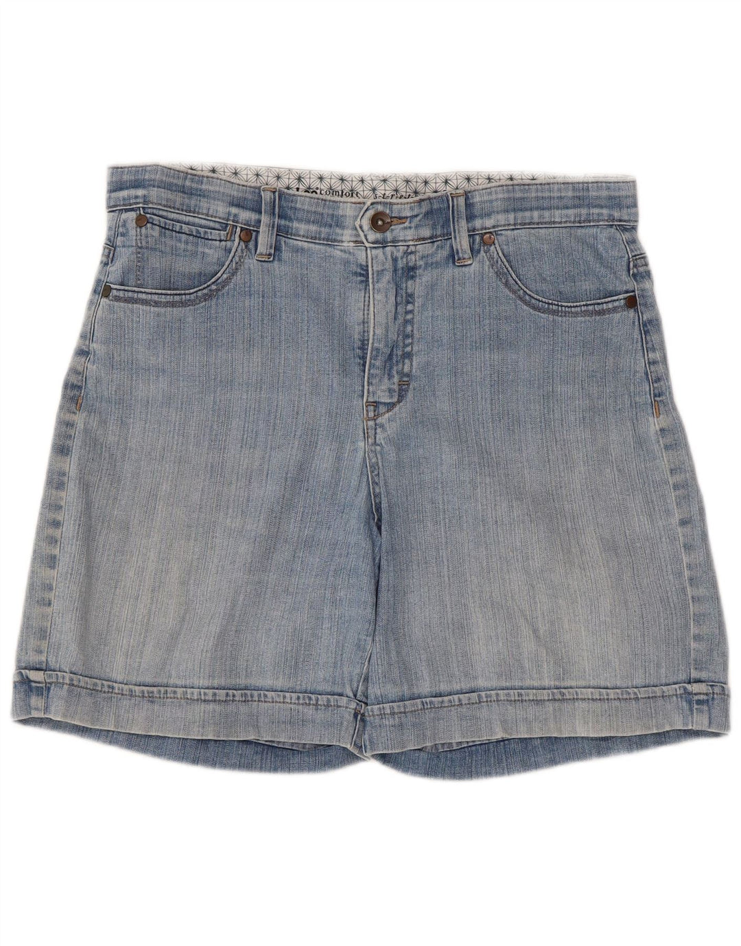 Lee Dame denim Shorts US 12 Large W34 Blue Cotton