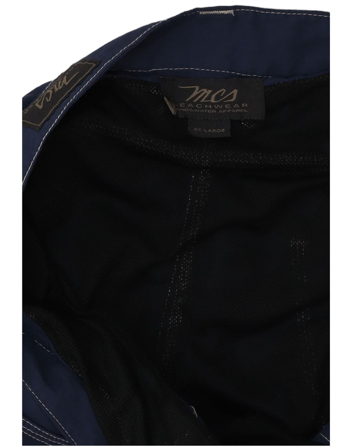 Marlboro Classics Badeshorts til mænd 2XL marineblå