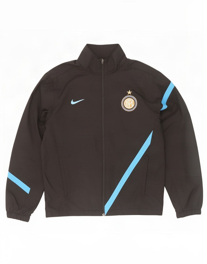 Nike Herre Inter Milan træningsdragt Topjakke Medium Sort Colourblock