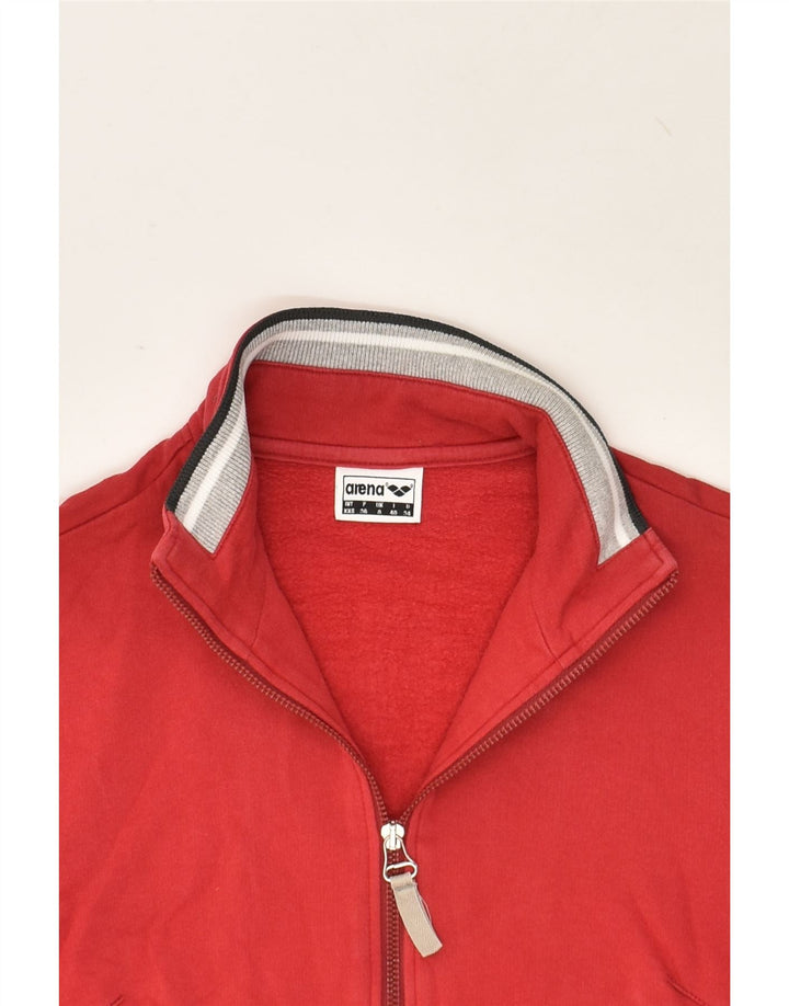 ARENA Womens Tracksuit Top Jacket UK 8 Small  Red | Vintage Arena | Thrift | Second-Hand Arena | Used Clothing | Messina Hembry 