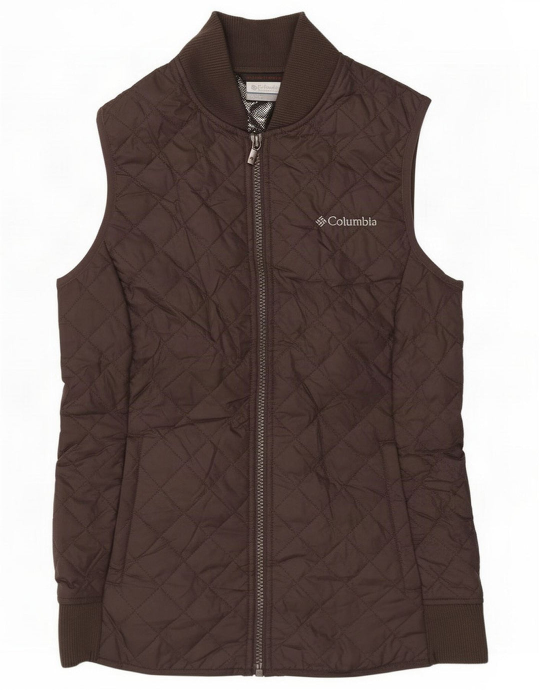 Columbia Womens Quiltet Gilet UK 4 XS Grå Polyester