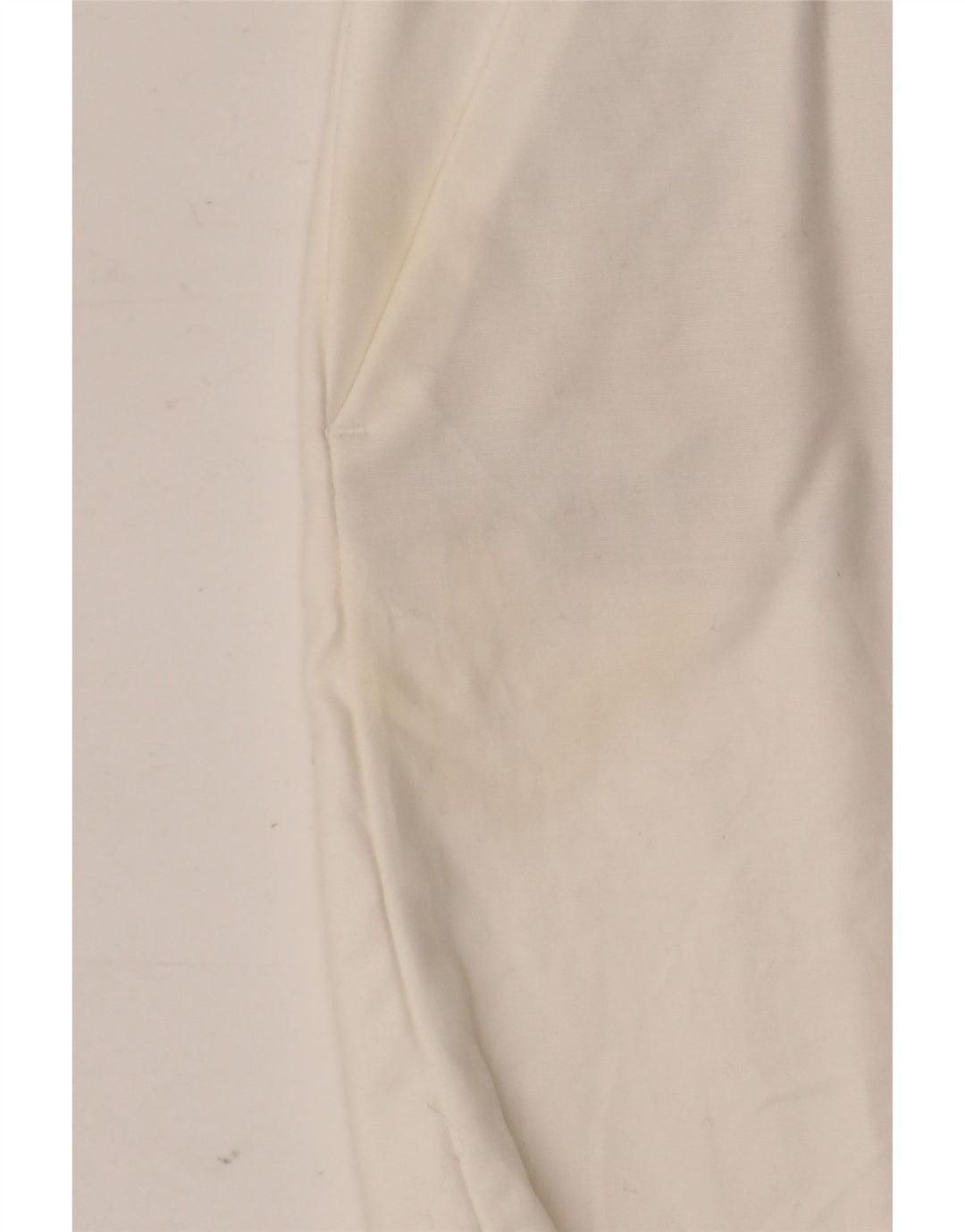 Zara kvinders højtaljede chinoshorts Medium W28 Hvid