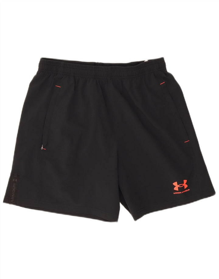 Under Armour Herre Sportshorts Medium Sort Polyester
