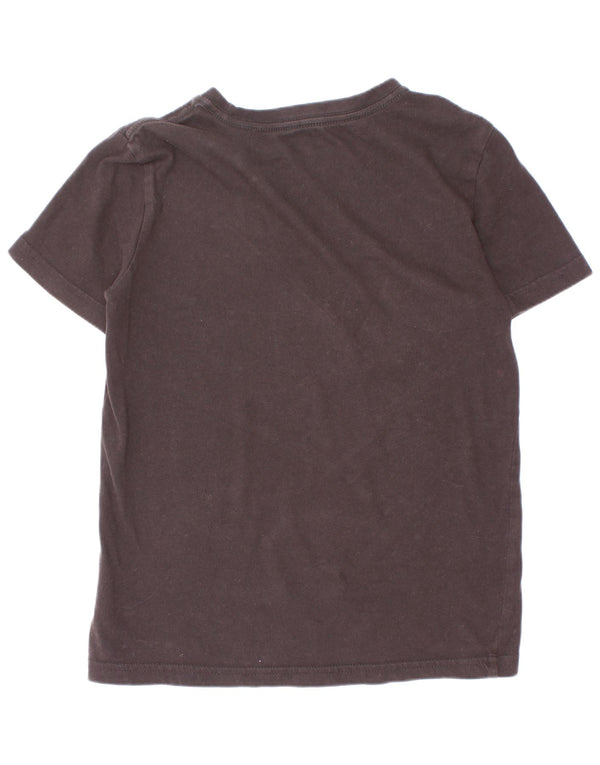 Puma drenge grafisk t-shirt top 9-10 år sort bomuld